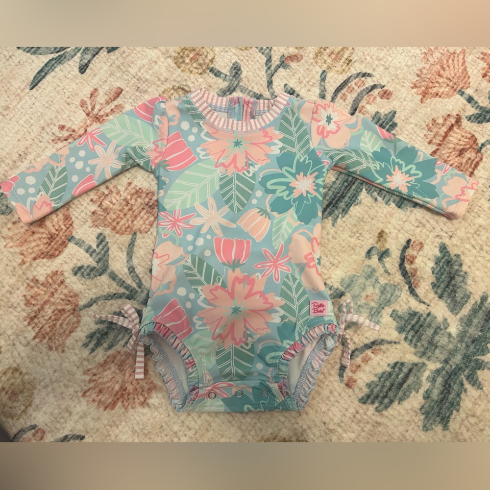 Ruffle Butts swimsuit 6/12 months